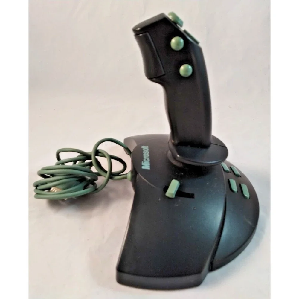 Microsoft Sidewinder 3D Pro 63545 PC Gameport Joystick Flight Stick Simulator